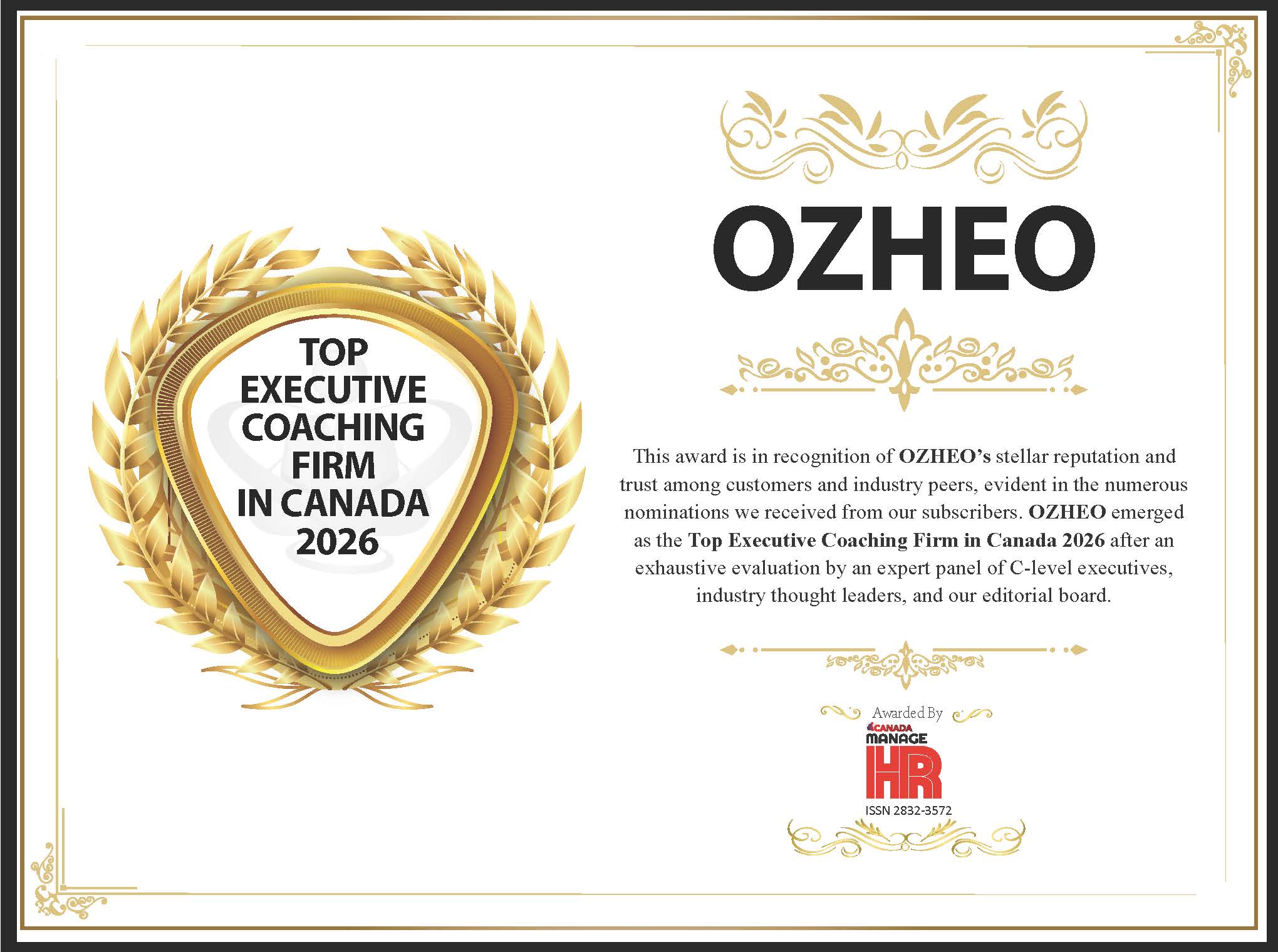 Certificat Manage HR Magazine